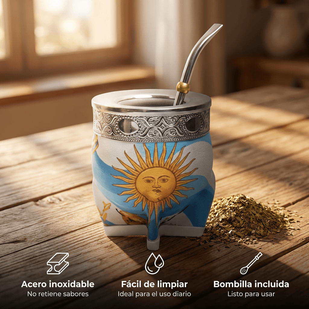 Mate + Bombilla miniatura 2